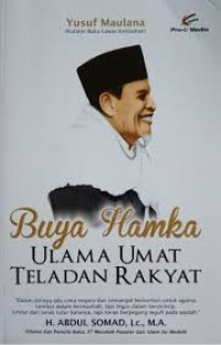 Image of Buya Hamka: Ulama Umat Teladan Rakyat